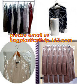 Perforated Clear Plastic Garment cover on Roll,disposable plastic garment bags in dry cleaner,Suit Dress Garment Bag for