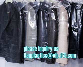 Perforated Clear Plastic Garment cover on Roll,disposable plastic garment bags in dry cleaner,Suit Dress Garment Bag for