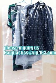 Wholesale Custom Printing Clothes Dust Cover Disposable LDPE Garment Bag on Roll,dry cleaning garment bags on roll with