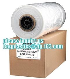 Laundry &amp; Dry Cleaning Bags,clear polythylene dry cleaning bag plastic garment cover bags on roll, bagease bagplastics p