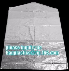 Laundry &amp; Dry Cleaning Bags,Customized LDPE printed plastic dry cleaning perforated bag on roll,garment bags for dresses