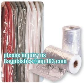 Laundry &amp; Dry Cleaning Bags,Customized LDPE printed plastic dry cleaning perforated bag on roll,garment bags for dresses