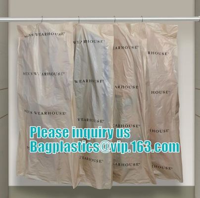 Dry Cleaning Poly Garment Roll Bags,Printing Dry Cleaning Laundry Garment Covering Poly Bag On Roll,laundry suit garment