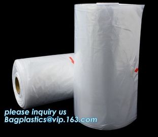 pack dry cleaning bags roll,wholesale clear plastic dry cleaning dust cover HDPE garment bags for packaging clothes stor