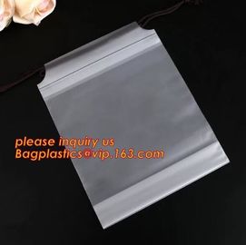 Biodegradable Dry Cleaning Shop Disposable Plastic Laundry Bag Poly Drawstring Bags,Poly Plastic Drawstring Hotel Laundr