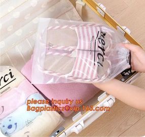 Biodegradable Customized Logo Printed Poly Drawstring Hotel/Travel Laundry Plastic bag,Shop Disposable Plastic Laundry B