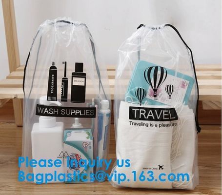 Dust Cover Big Plastic Drawstring Bags Multi-Purpose for Storage and Keeping Luggage, Big Dolls, Blankets, Pillows, Suit