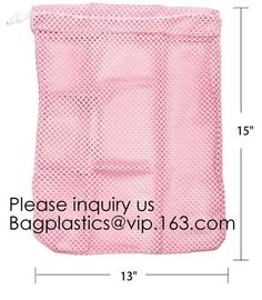 Protection Zipper Mesh Laundry Bag Laundry Wash Mesh Bag,Gym Bags, Laundry bag, Swimming bag, Travel bags, Mesh bags pac