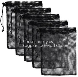 Mesh Laundry Bag Heavy Duty Drawstring Bag, Factories, College, Dorm, Travel Apartment Blouse, Hosiery, Stocking, Underw