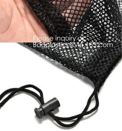 Mesh Laundry Bag Heavy Duty Drawstring Bag, Factories, College, Dorm, Travel Apartment Blouse, Hosiery, Stocking, Underw