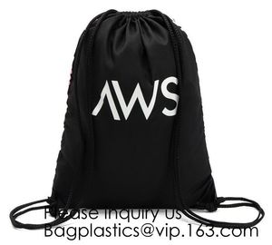 Multicolor Drawstring Backpack Bags Sports Cinch Sack String Backpack Storage Bags for Gym Traveling Backpack Drawstring