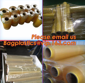 surface protection PE best fresh cling film, China stretch cling wrap manufacturer pe food wrap with sample