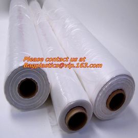 Clear Lay-Flat Poly Tubing on Rolls, Black Conudctive Poly Tubing on Rolls and Antistatic Poly Tubing on Rolls