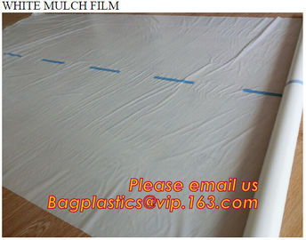 PE High Quality plastic biodegradable agricultural mulch film, short lead time pe perforated agricultural mulch plastic