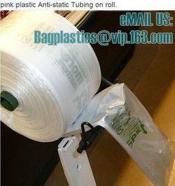 ANTISTATI TUBE, Lay flat tubing, tubing, poly tubing, LDPE tubing, Produce roll, tube, pla