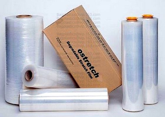 Transparent Plastic LLDPE Stretch Film With Moisture Proof, Pallet Stretch Wrap, LLDPE Stretch Film / Pallet Wrap Film /