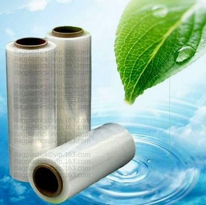 Transparent Plastic LLDPE Stretch Film With Moisture Proof, Pallet Stretch Wrap, LLDPE Stretch Film / Pallet Wrap Film /