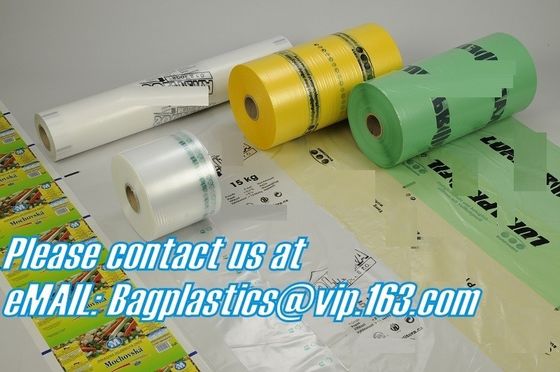 high barrier coex blown machine roll layflat tubing tubular film, plastic flexible roll colored transparent coex layflat