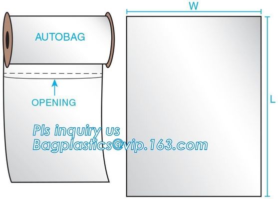 AUTOBAG  Trade show Bag  Merchandise Bags Die Cut Handle Bags Trash Can Liner Trash Bagsash Can Liner Tropical Fish Bags