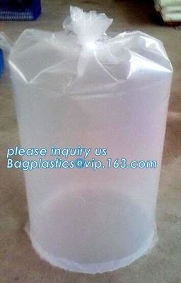 plastic bag with round bottom, round bottom pail liner, packing liquid round bottom bag, Biodegradable round bottom bag,