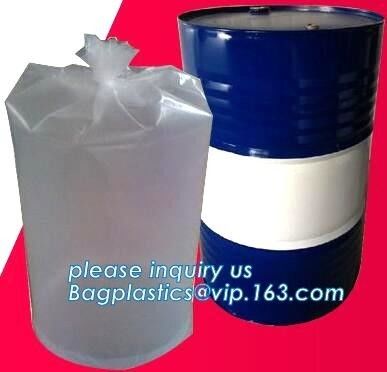 protective lining, Plastic Drum Cap Sheets, Barrels liner, bucket liner, pail liner, LDPE Lay Flat Poly Bags Flat Drum L