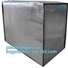 Reusable thermal insulated pallet covers, Thermal insulated pallet blankets, Radiant Barrier Foil Heat Resistance Bubble