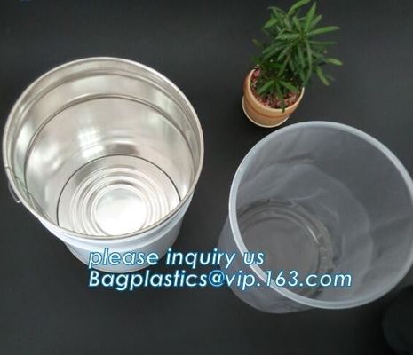 Plastic rigid round bottom drum liner, antistatic rigid pail liners, Rigid Pail liners/5 gallon bucket liner, Barrel Lin