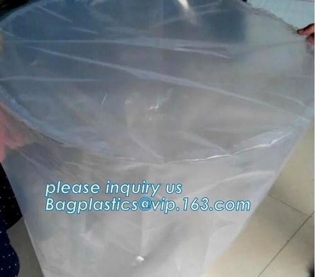 Giant jumbo big size poly pallet cover packaging bags with competitive price, 36 x 27 x 65&quot; 1 Mil ldpe Clear Pallet Cove