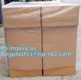 Plastic Pallet Cover Suppliers Printable Polyethylene Pallet Cover Bags, easy cleaning waterproof pallet cover, BAGPLAST