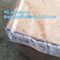 Heavy Duty Extra Big Jumbo Clear Poly Bags For Pallet Covers, Plastic Material and PE Plastic Type reusable pallet cover