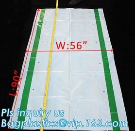 Gusseted Side/Square Bottom Pallet Bags PE Pallet Covers, Giant Black Opaque Poly Bag Pallet Covers and Liners, vinyl co