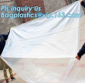 HDPE Pallet Cover Sheet, LDPE bag Large square bottom bag on roll pallet cover bag rubbish bag Garbage bag HDPE bag, pac