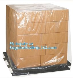 HDPE Pallet Cover Sheet, LDPE bag Large square bottom bag on roll pallet cover bag rubbish bag Garbage bag HDPE bag, pac