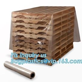 Outdoor pallet wrap wholesalers greenhouse coverings clear plastic hood protector, moisture proof reusable virgin plasti