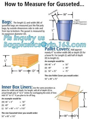 Customized Square Bottom or Side Guesst Plastic Protective Pallet Covers, 4 Mil Dust proof Clear Pallet Covers, BAGPLAST