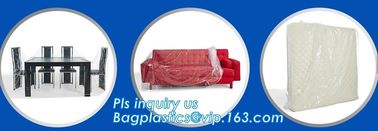 Chair Cover Mattress Moving Bag Furniture Cover, Disposable &amp; Waterproof Plastic mattress cover with Mattress protectors