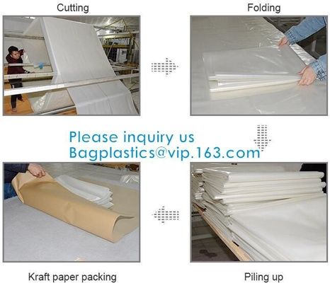 Airport Truck Goods Waterproof Film Pallet Covering Film PE Sheet Dust-Proof Film Film House Decoration