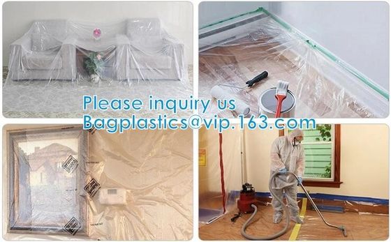 Airport Truck Goods Waterproof Film Pallet Covering Film PE Sheet Dust-Proof Film Film House Decoration