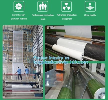 PE Super Clear Film Use For Mattress Film Packing Mattress Roll Packing Machines Cargoes Covering