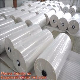 Polyolefin POF Heat Shrink Wrap Film,Pre-perforated film,POF clear heat shrink plastic protective roll film,PE Shrink Fi