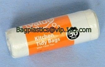 Trash Bags Biodegradable,4-6 Gallon Garbage bags Recycling Degradable small Garbage Bags Compostable Bags Leak Proof Rub