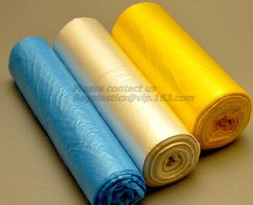 Trash Can Liners Bag Garbage bags on Perforated Roll,Office Bathrooms Business Home Commercial and industrial needs PACK