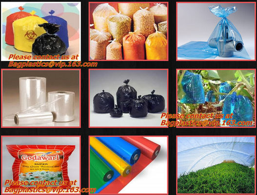 Colored Dustbin Bin Liners, Trash Bag Roll, Garbage Bags Use for Small Size Trash Can in Living Room, Bathroom, Kitchen,