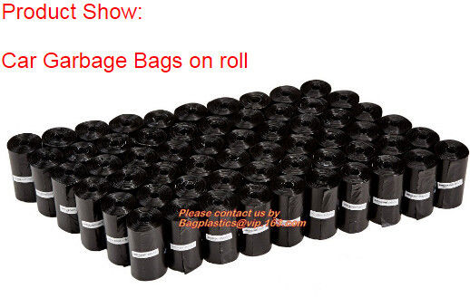 Car Garbage bags on roll, Colored Dustbin Bin Liners, Trash Bag Roll, Garbage Bags Use for Small Size Trash Can in Livin