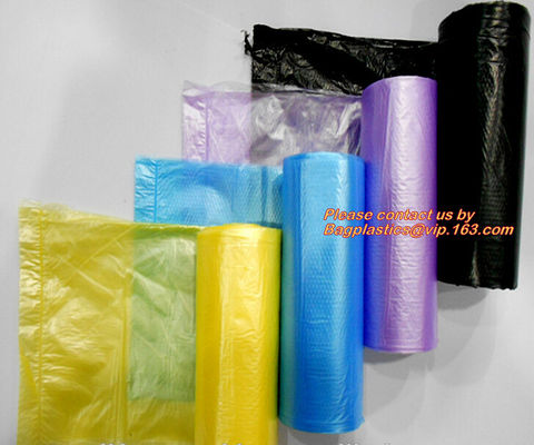 Car Garbage bags on roll, Colored Dustbin Bin Liners, Trash Bag Roll, Garbage Bags Use for Small Size Trash Can in Livin