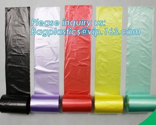 Ultra Strong Wastebasket Liners Bags for Home Waste Bin Kitchen Bathroom Office Car,Medium Trash Bags, Black Bin Liners