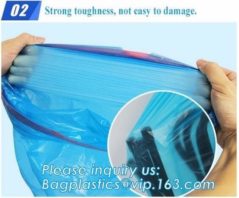 Medium Trash Bags Garbage Bags Extra Strong Thicken Plastic Trash Bag Can Bin Liners Wastebasket for Bathroom Bedroom Ho