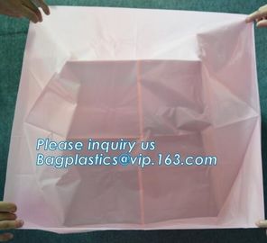 Carton Liners, Box Liner, Case Liner, Flat Bottom, Square Bottom Bags, Recycling Bags  Heavy Duty  Gallon Garbage Bags