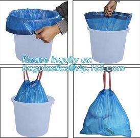 Bio Recycling &amp; Degradable Strong Rubbish Bags Bathroom Trash Can Liners for Bedroom Home Kitchen Office Car Waste Bin