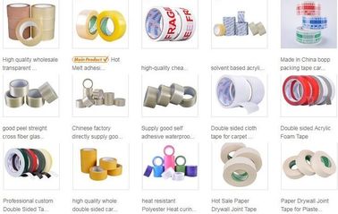 DUCT TAPE,MASKING TAPE,ANTI SLIP TAPE,CAMOUFLAGE TAPE,ALUMINUM FOIL TAPE,OEM bopp/opp packing ,polyethylene adhesive tap